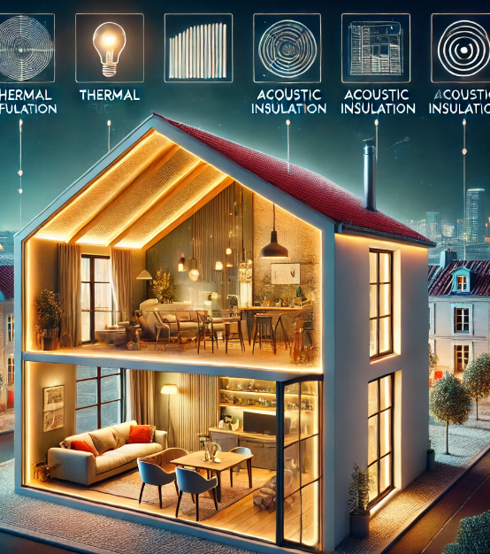 Quels sont les avantages d’une isolation thermique et acoustique pour réduire les coûts énergétiques et les nuisances sonores dans votre maison à Bordeaux en Gironde 33 ?