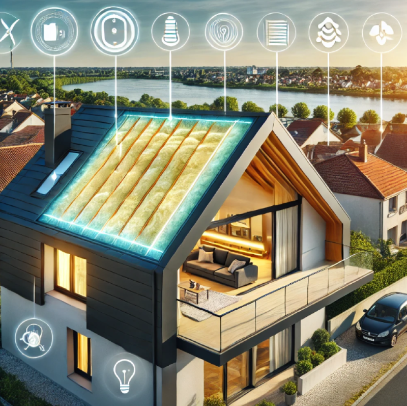 Prix et devis pour isoler votre toiture en sous-rampant dans des combles aménageables pour économiser l'énergie à Mérignac en Aquitaine 33