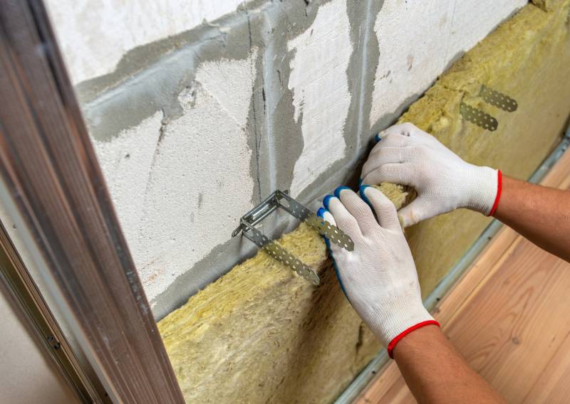 Isolation mur extérieur de la maison pour avoir un isolant thermique et faire des économies d'énergies à Mérignac